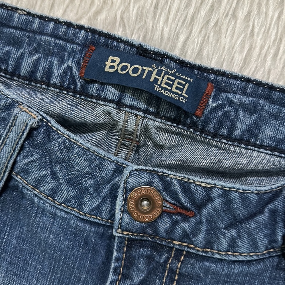 Boot heel women’s Kenneth straight denim jeans size 30/8 - Picture 5 of 10